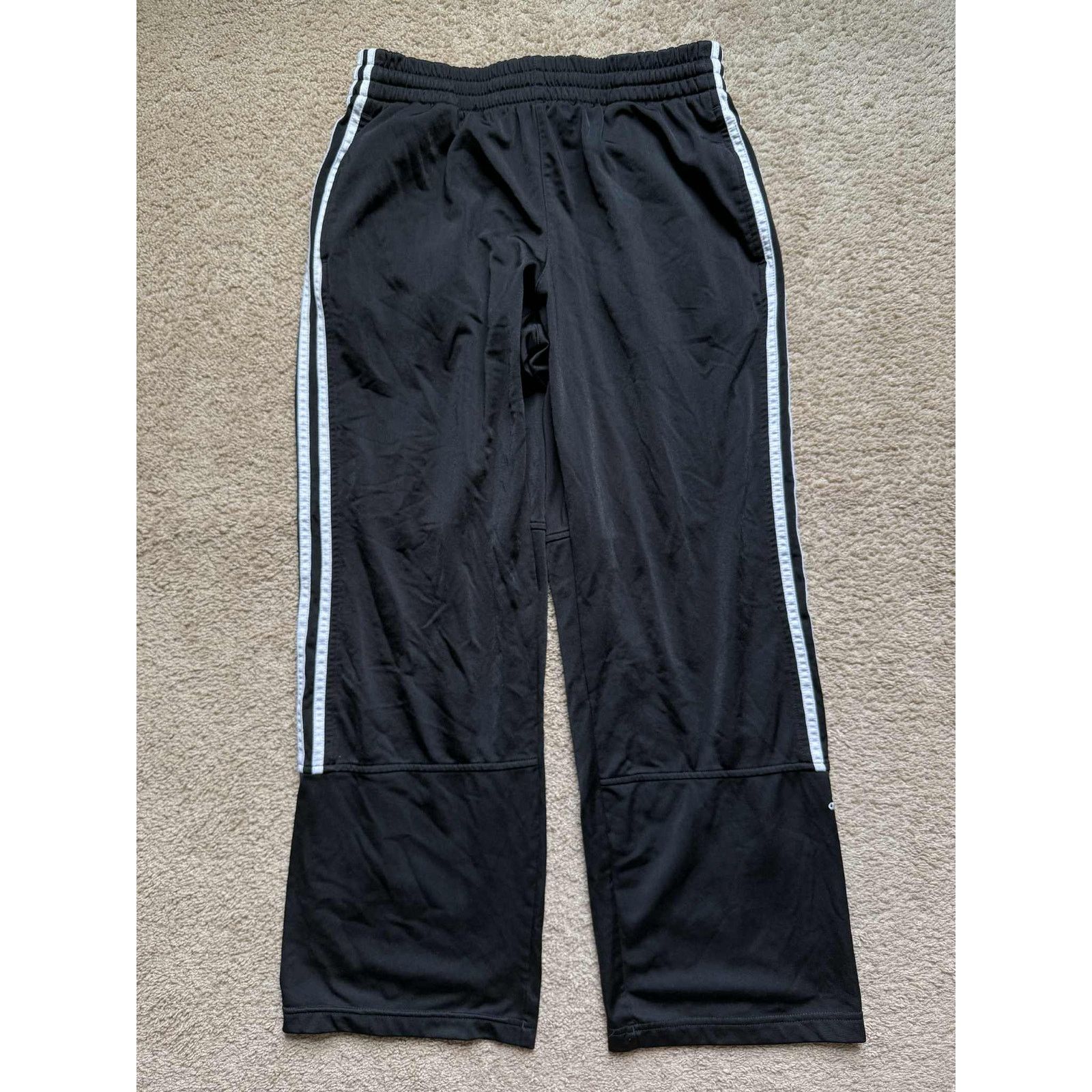 Adidas Adidas Tricot Active Track Pants Black/White Men's Size L Size US 30 / EU 46 - 3 Thumbnail