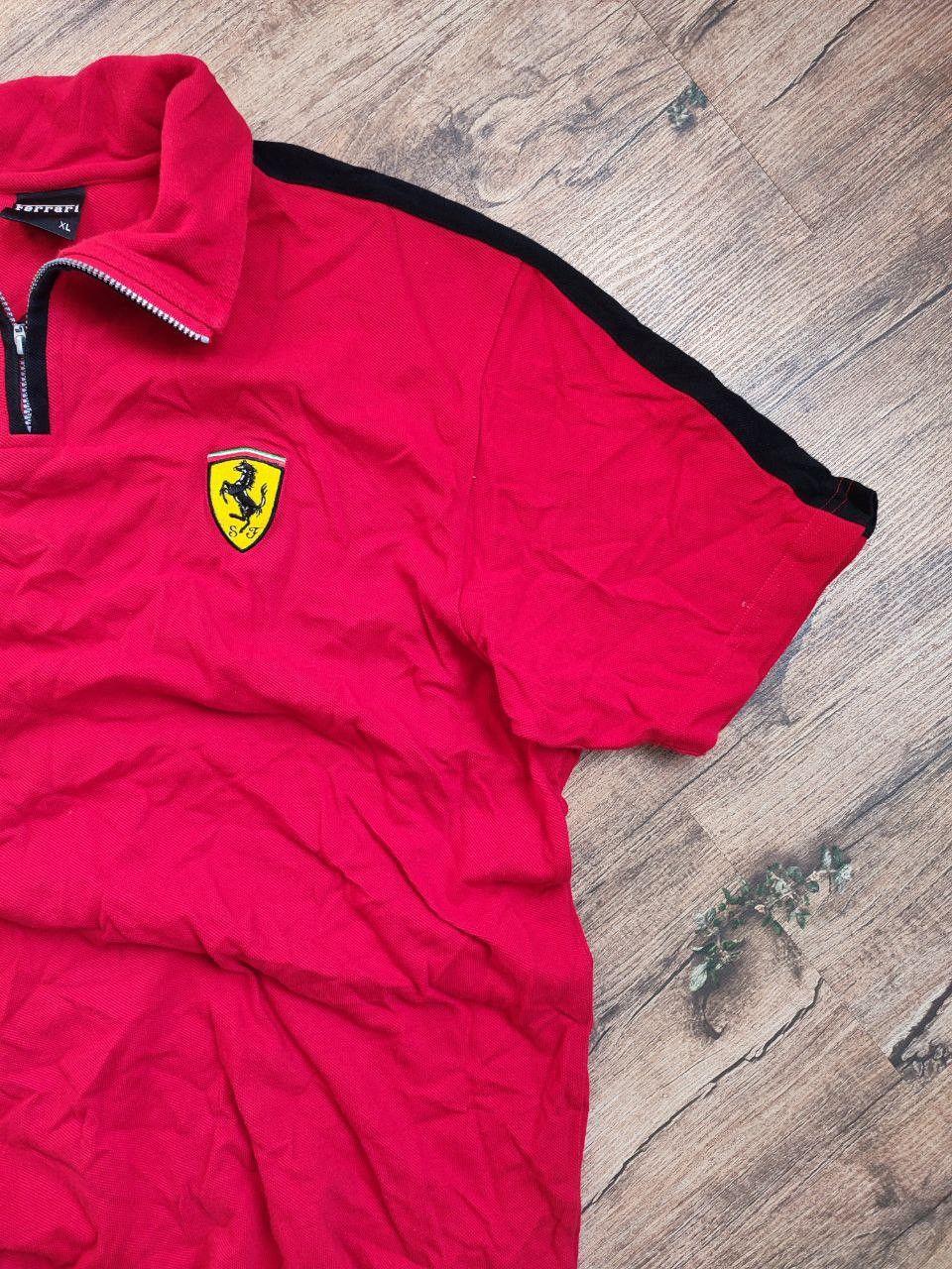Ferrari Vintage 2002 Ferrari T shirt 1/4 zip XL size Size US XL / EU 56 / 4 - 3 Thumbnail