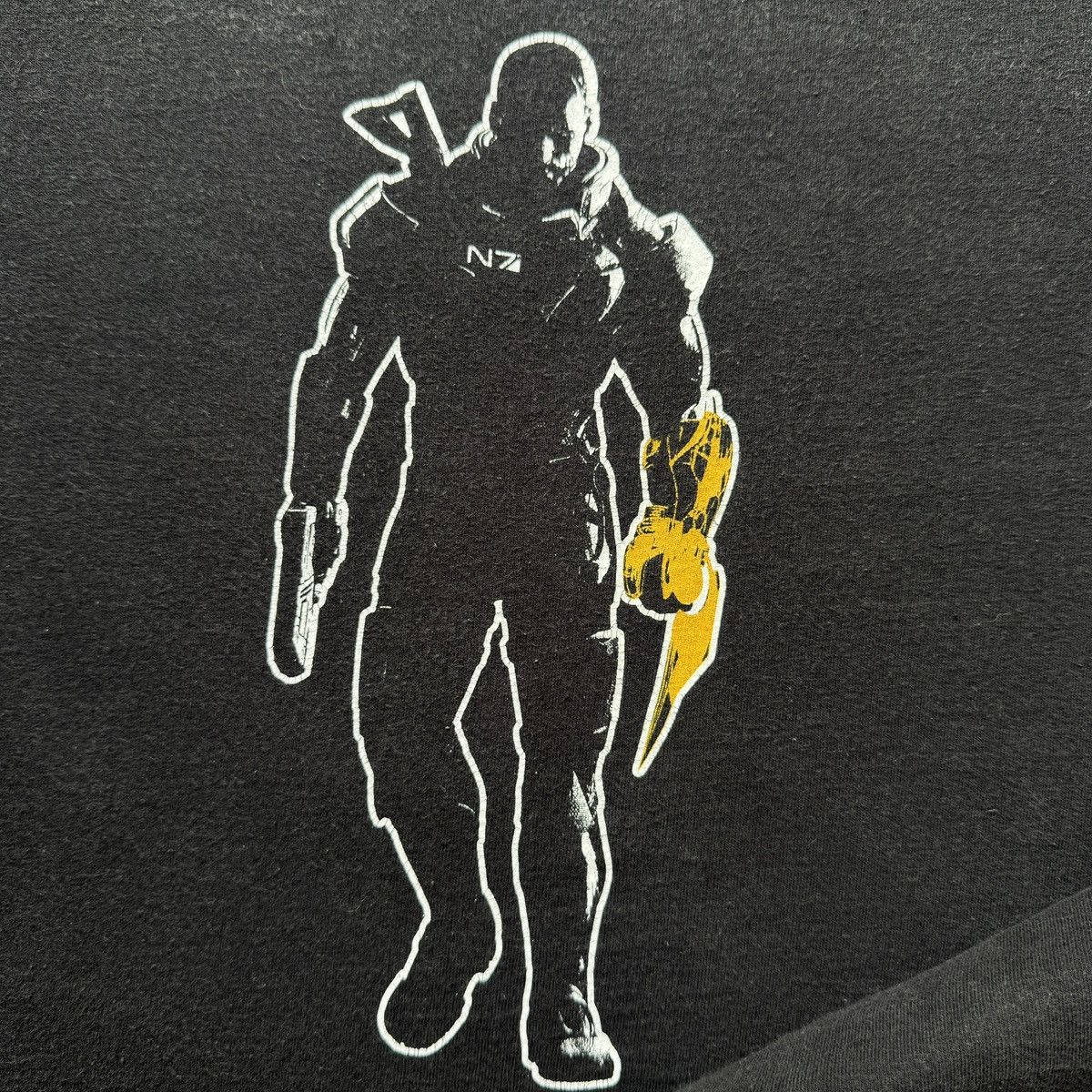 Playstation Vintage 2012 Mass Effect 3 N7 Xbox 360 video game promo tee Size US XL / EU 56 / 4 - 3 Thumbnail