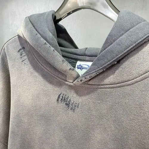 VIBE #33 Speckled Ink Rubbed Hoodie Distressed Size US XL / EU 56 / 4 - 4 Thumbnail