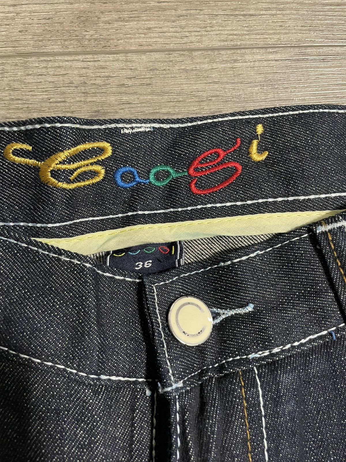 Coogi Coogi luchador mask jeans Y2K 2002 super baggy Size US 36 / EU 52 - 6 Thumbnail