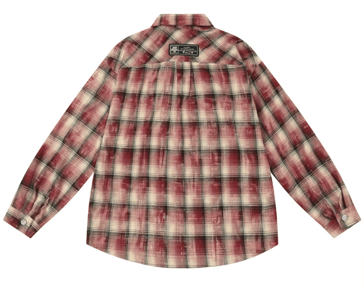 Japanese Brand × Vintage "Legacy Finder-Red-L" Plaid Jacket Size US L / EU 52-54 / 3 - 2 Thumbnail
