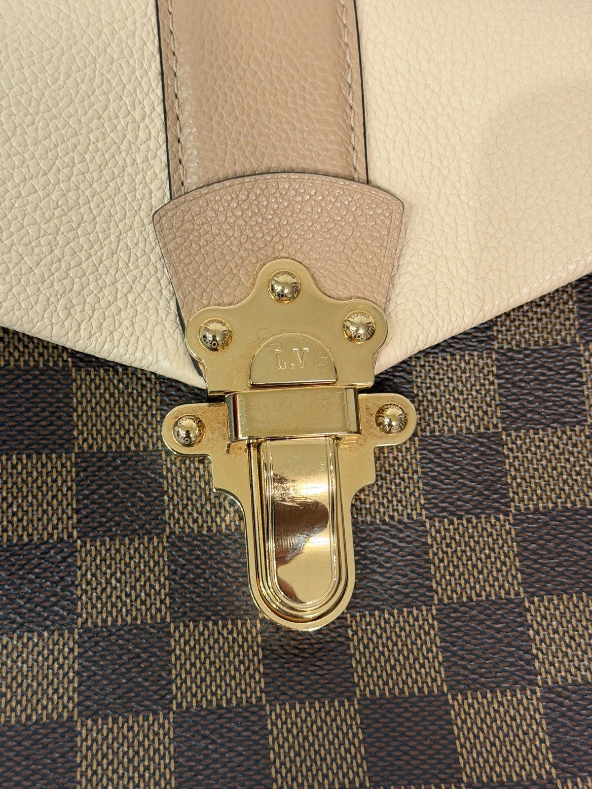 Louis Vuitton Louis Vuitton Clapton Damier Leather Backpack - Brown Size ONE SIZE - 8 Thumbnail