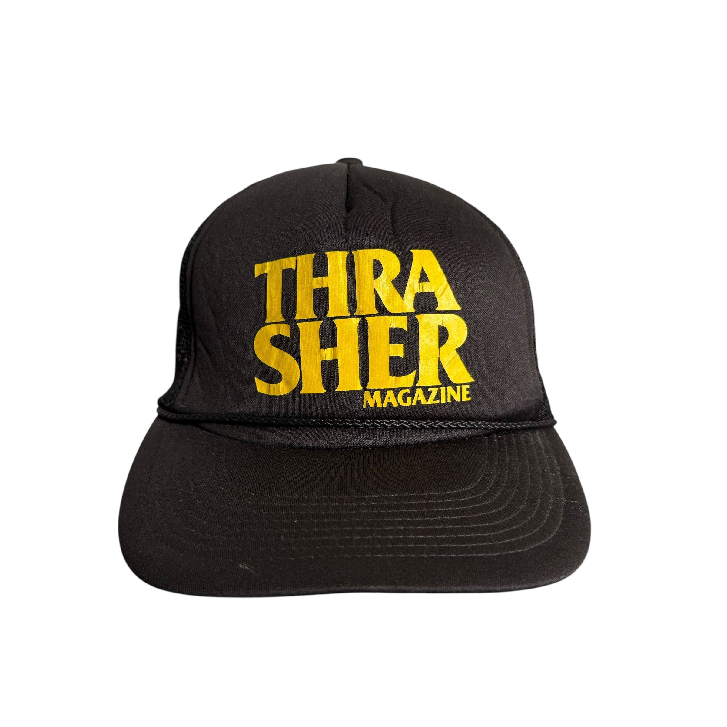 Thrasher 🔥RARE🔥Vintage Thrasher Magazine Skateboard Trucker Hat Cap Size ONE SIZE - 1 Thumbnail