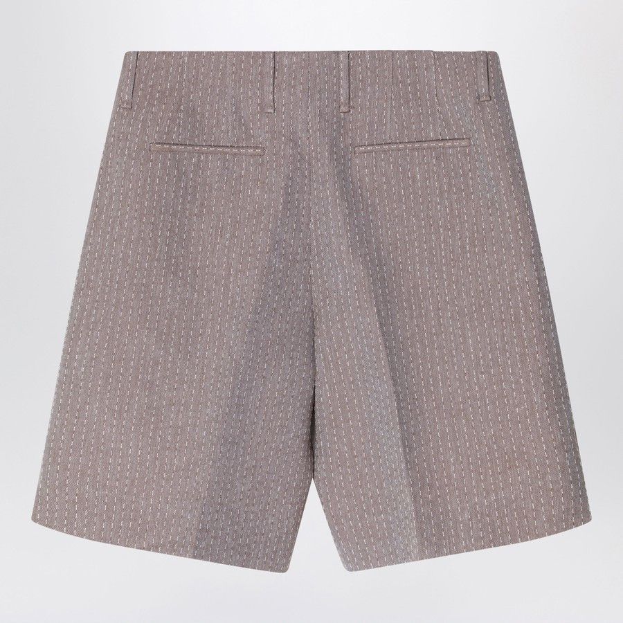 Fendi o1d2blof0226 Bermuda Shorts in Beige Size US 30 / EU 46 - 2 Thumbnail