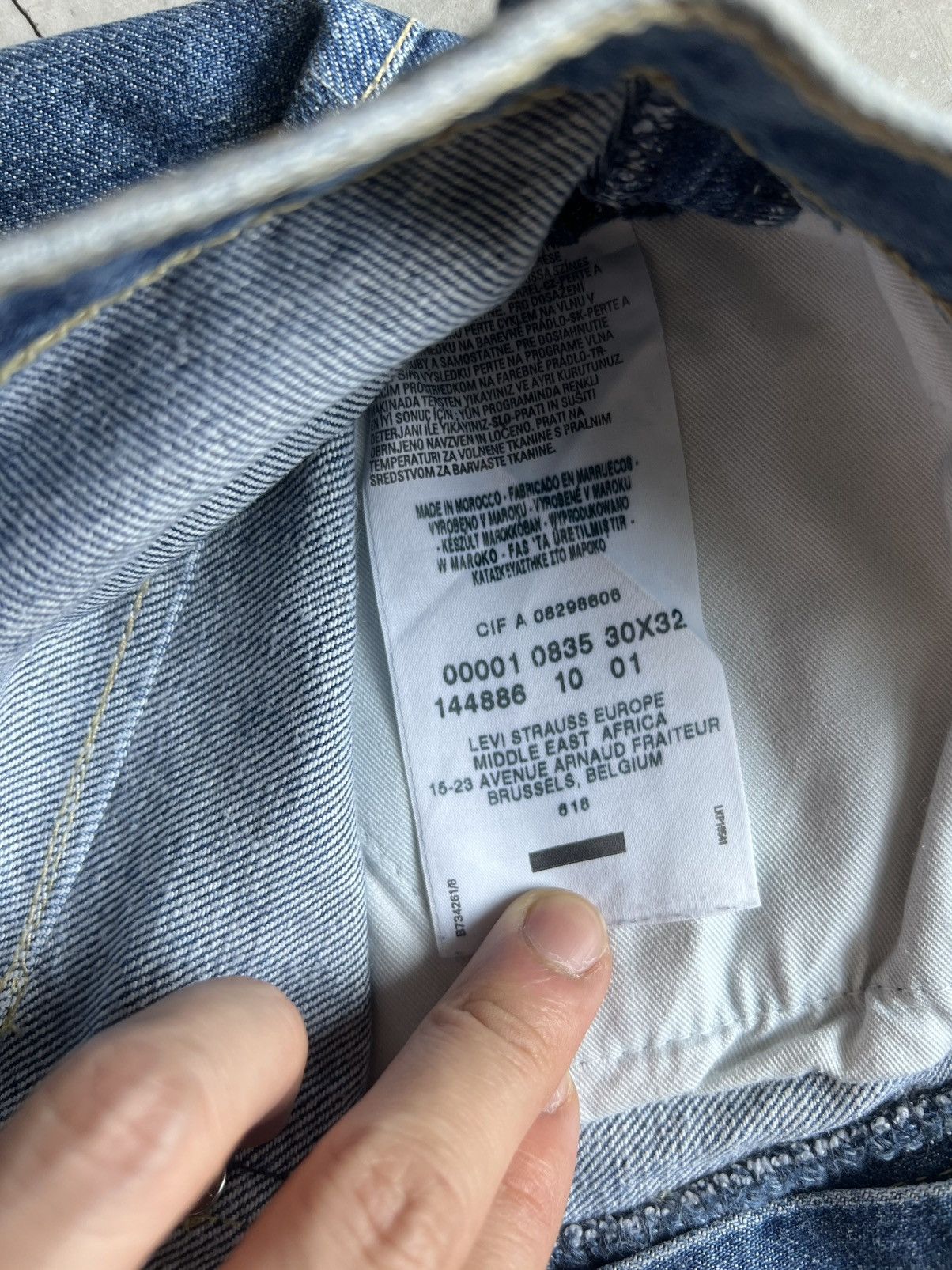Levi's Levis Engineered Twisted Jeans Tag W32 Actual 32x32.5 Size US 32 / EU 48 - 7 Thumbnail
