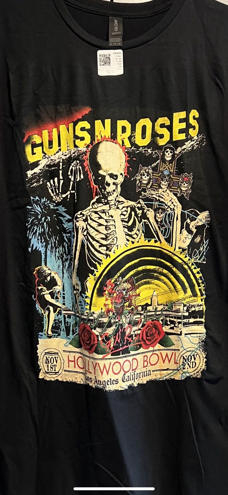 Guns N' Roses GUNS N ROSES EXCLUSIVE Hollywood Bowl T-shirt SOLD OUT (XL) Size US XL / EU 56 / 4 - 2 Thumbnail