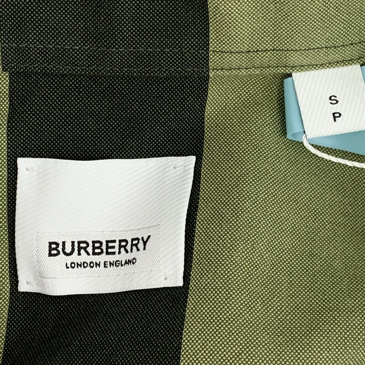 Burberry Burberry Dark Green Check Cotton Short Sleeve Shirt K26WX Size US S / EU 44-46 / 1 - 5 Thumbnail