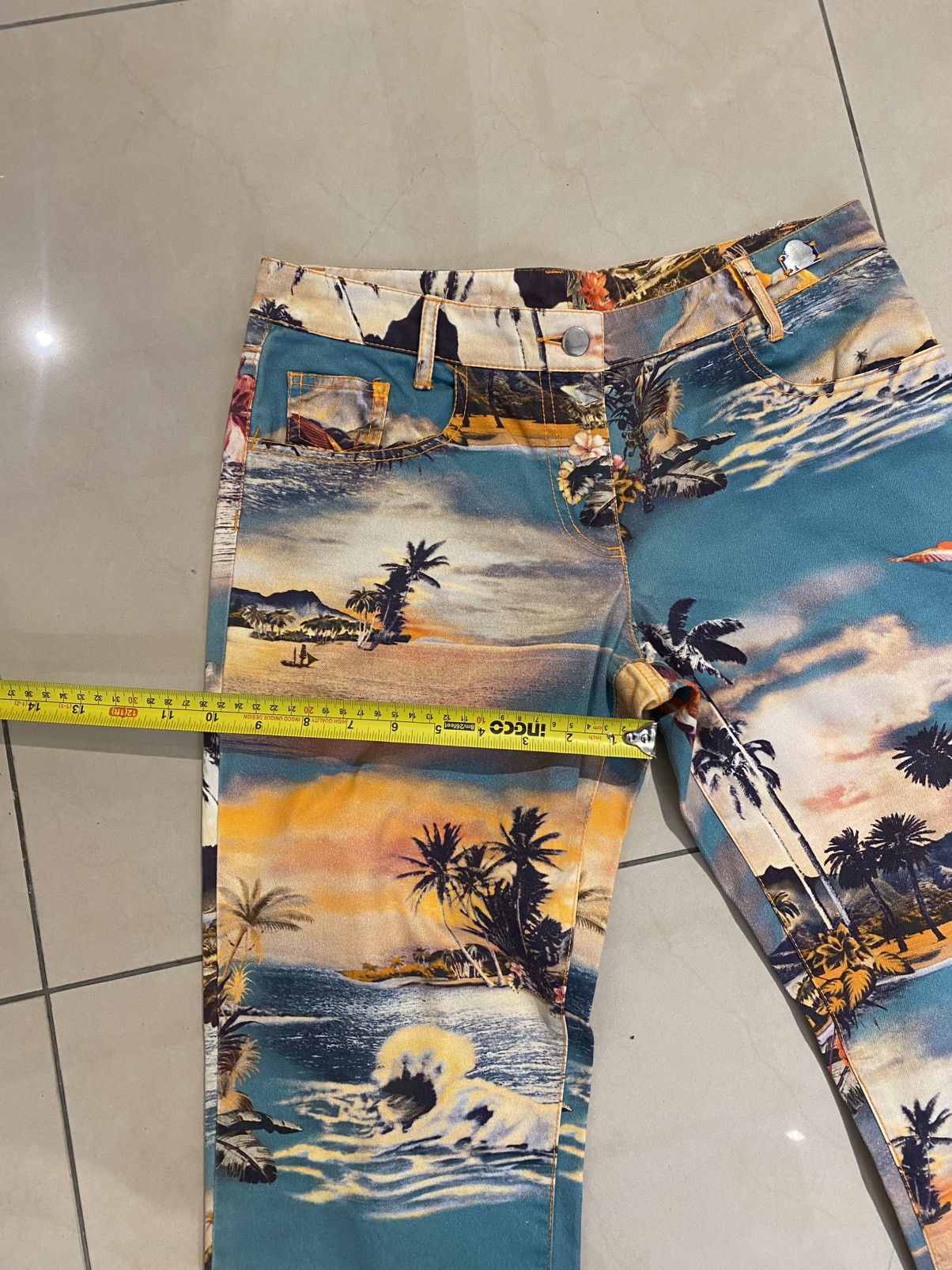 Jean Paul Gaultier Jean Paul Gaultier SS12 Hawaii Jeans Size US 28 / EU 44 - 12 Thumbnail