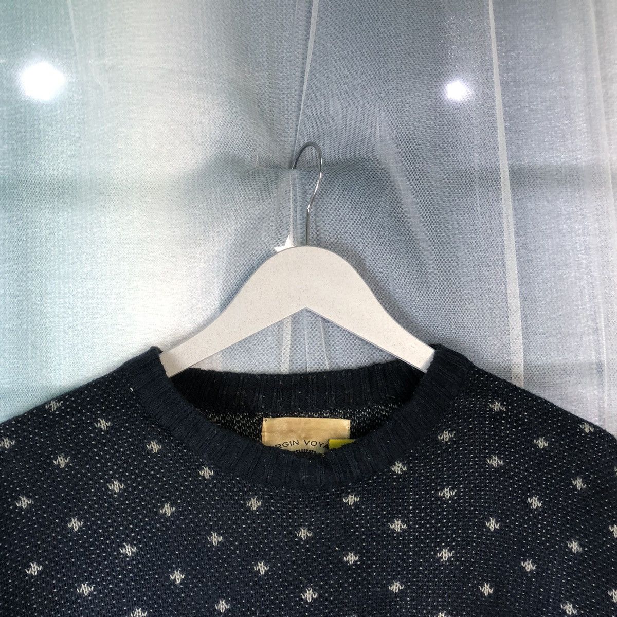 Homespun Knitwear × Japanese Brand Virgin Voyage art design Knitwear vintage #7410 Size M / US 6-8 / IT 42-44 - 4 Thumbnail