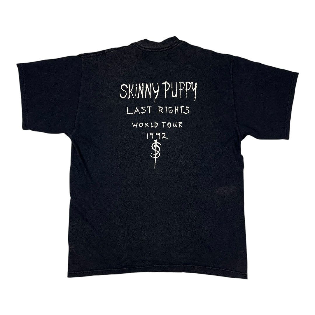 Band Tees Skinny puppy - Last rights World tour 1992’s Size US L / EU 52-54 / 3 - 2 Thumbnail