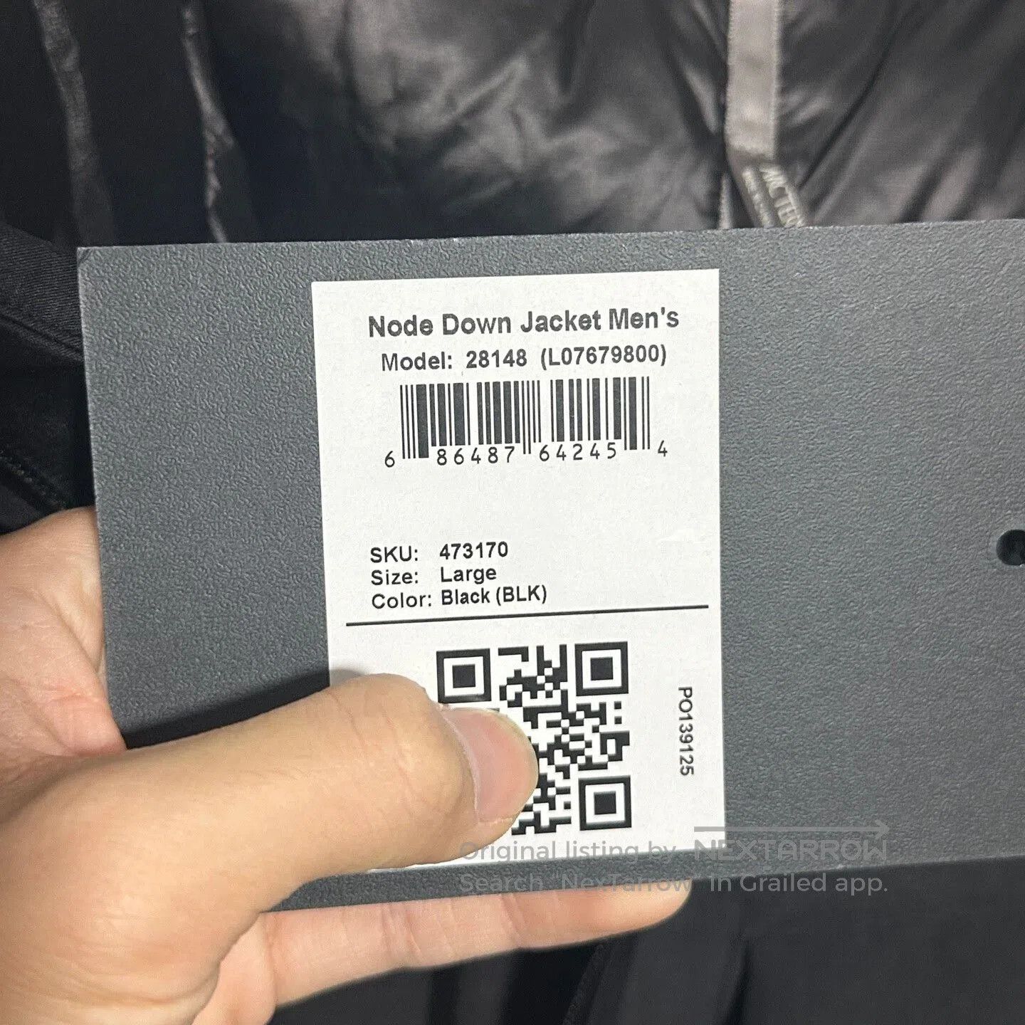 Veilance arcteryx veilance node down jacket black. Size US L / EU 52-54 / 3 - 5 Thumbnail