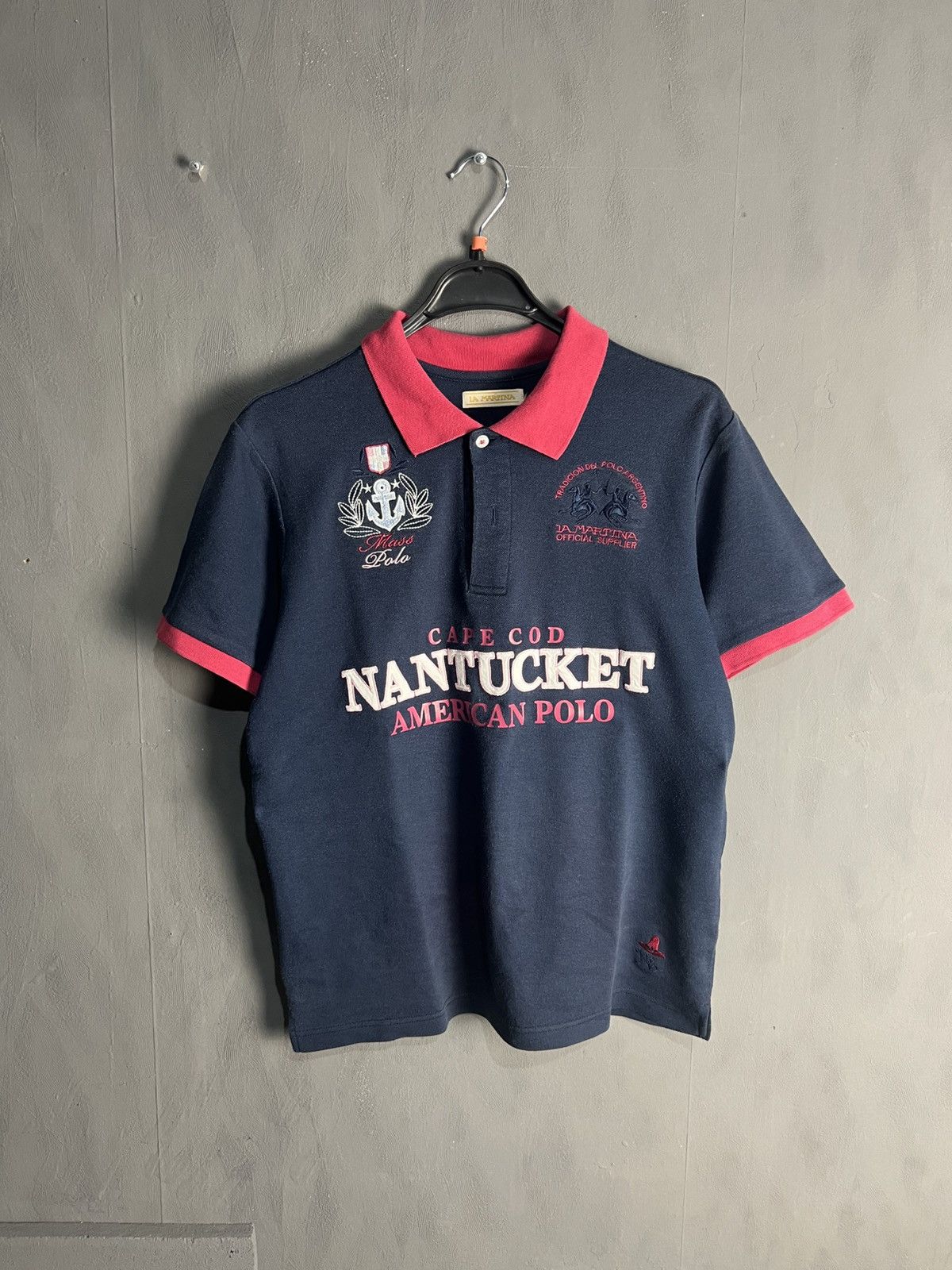 La Martina Vintage 90's la martina polo shirt Ralph lauren Thailand Size US S / EU 44-46 / 1 - 1 Thumbnail