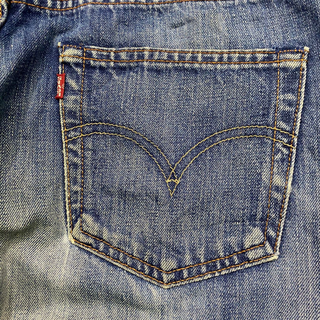 Levi's Vintage 90s Levis 503 Distressed Denim Kurt Cobain Style Size US 32 / EU 48 - 12 Thumbnail