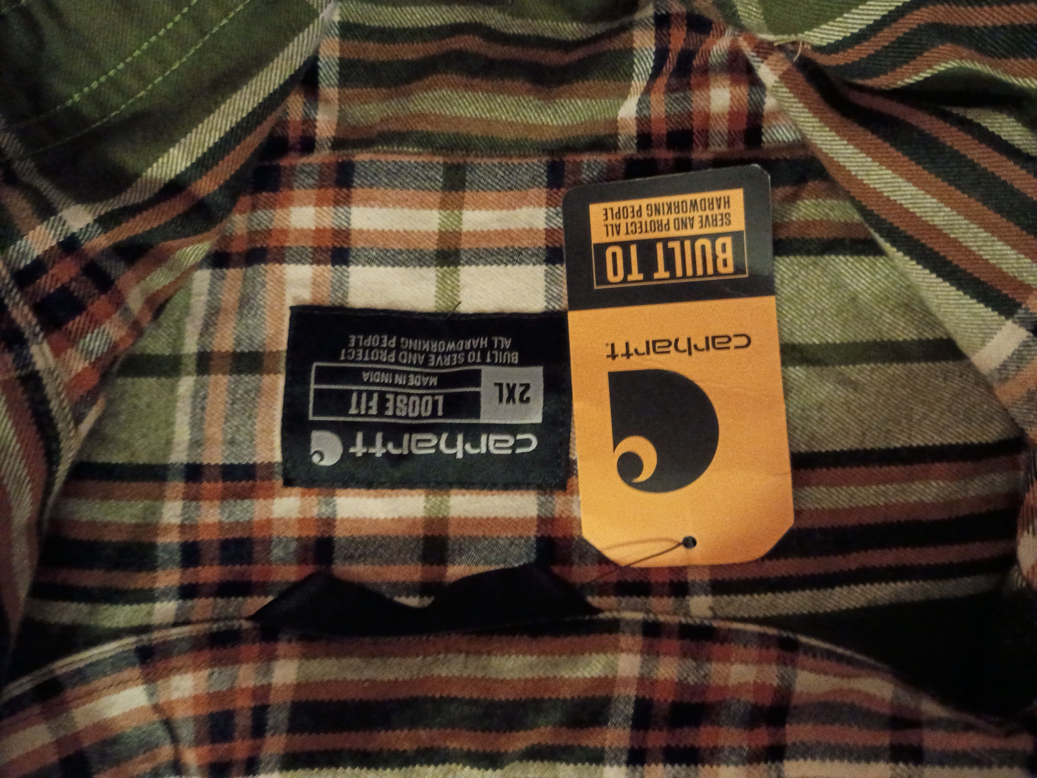 Carhartt Flannel Size US XXL / EU 58 / 5 - 2 Thumbnail