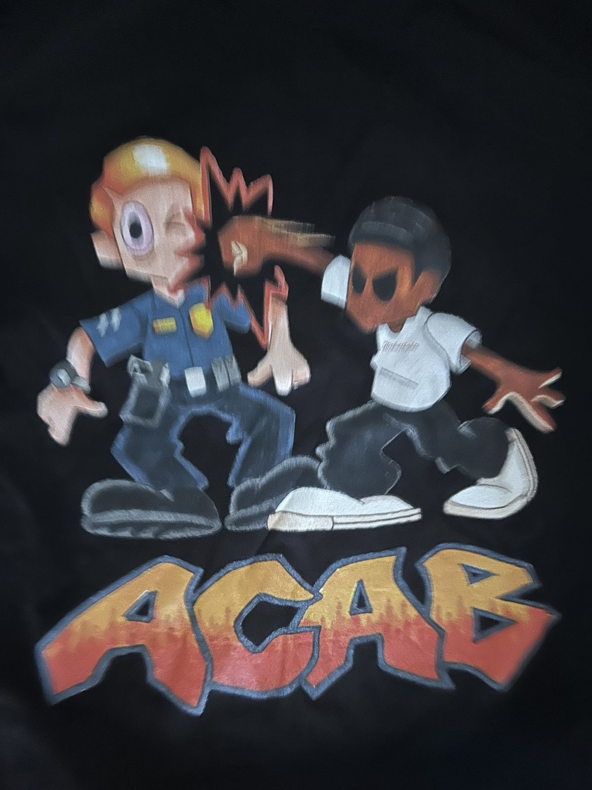 wckdthghts WCKDTHOUGHTS ACAB TEE Size US XL / EU 56 / 4 - 2 Thumbnail