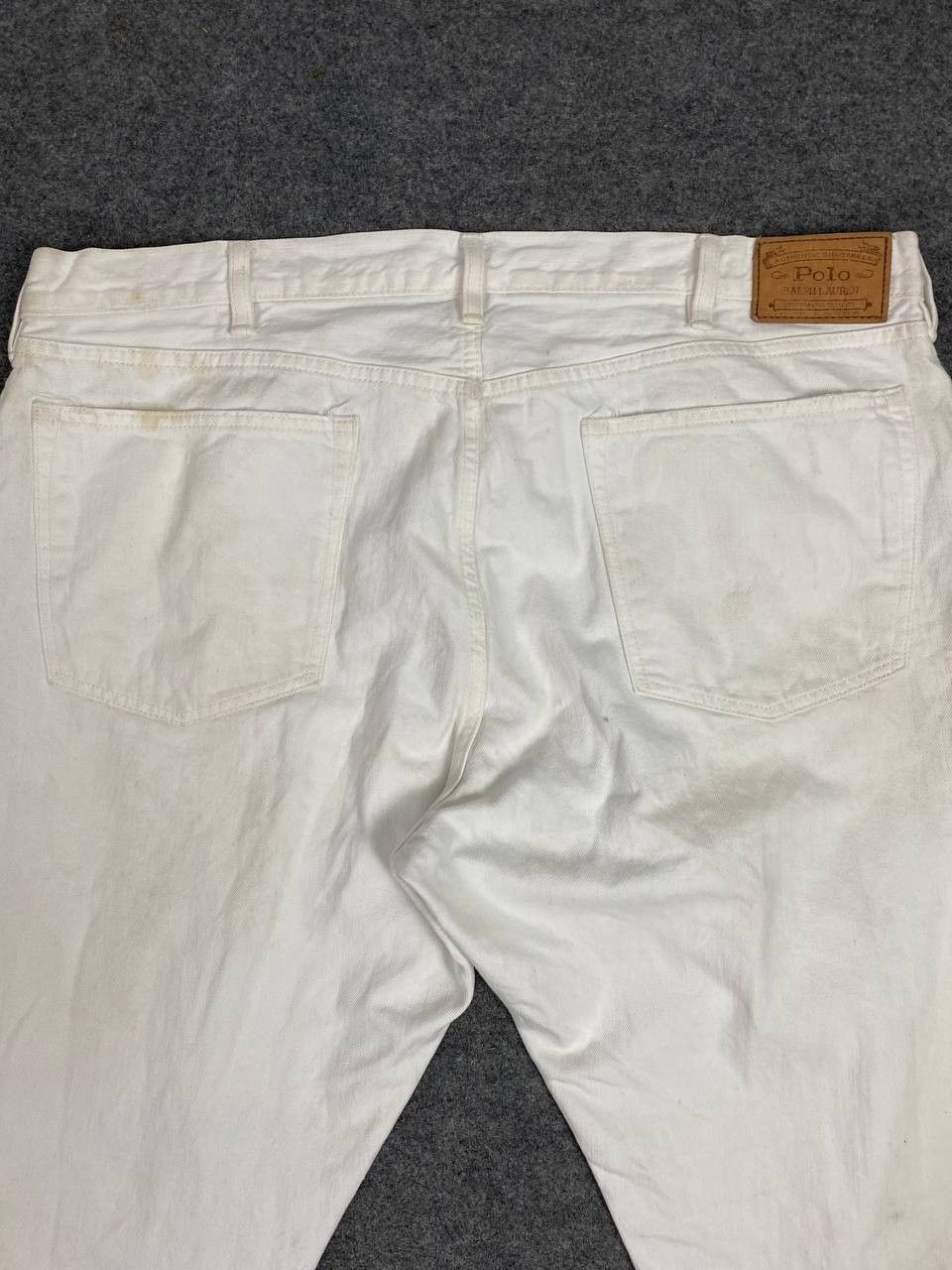 Polo Ralph Lauren vintage polo ralph lauren redline selvedge white denim Size US 44 / EU 60 - 3 Thumbnail