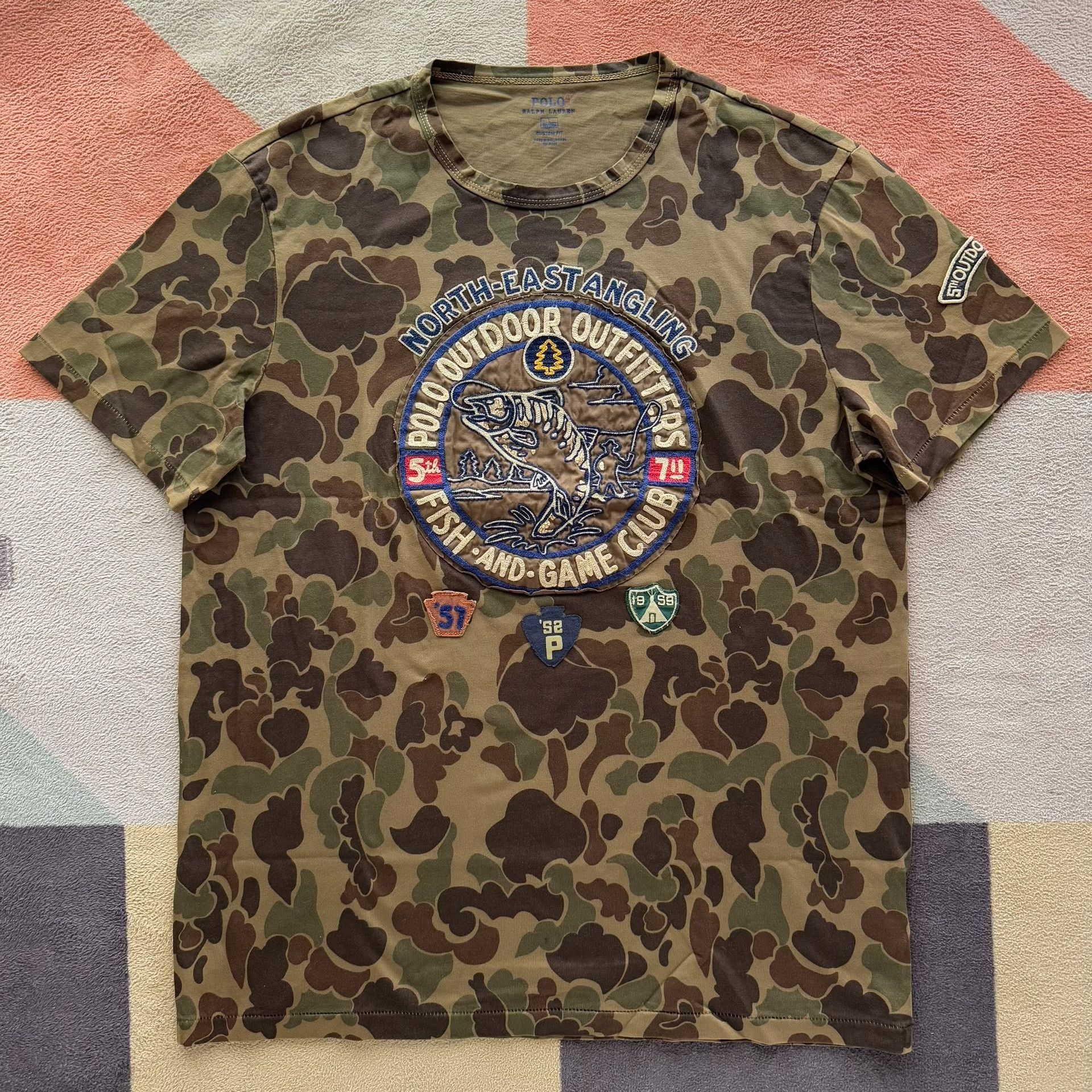 Polo Ralph Lauren Ralph Lauren Outdoor Fishing Short Sleeve T-Shirt Size US L / EU 52-54 / 3 - 1 Thumbnail