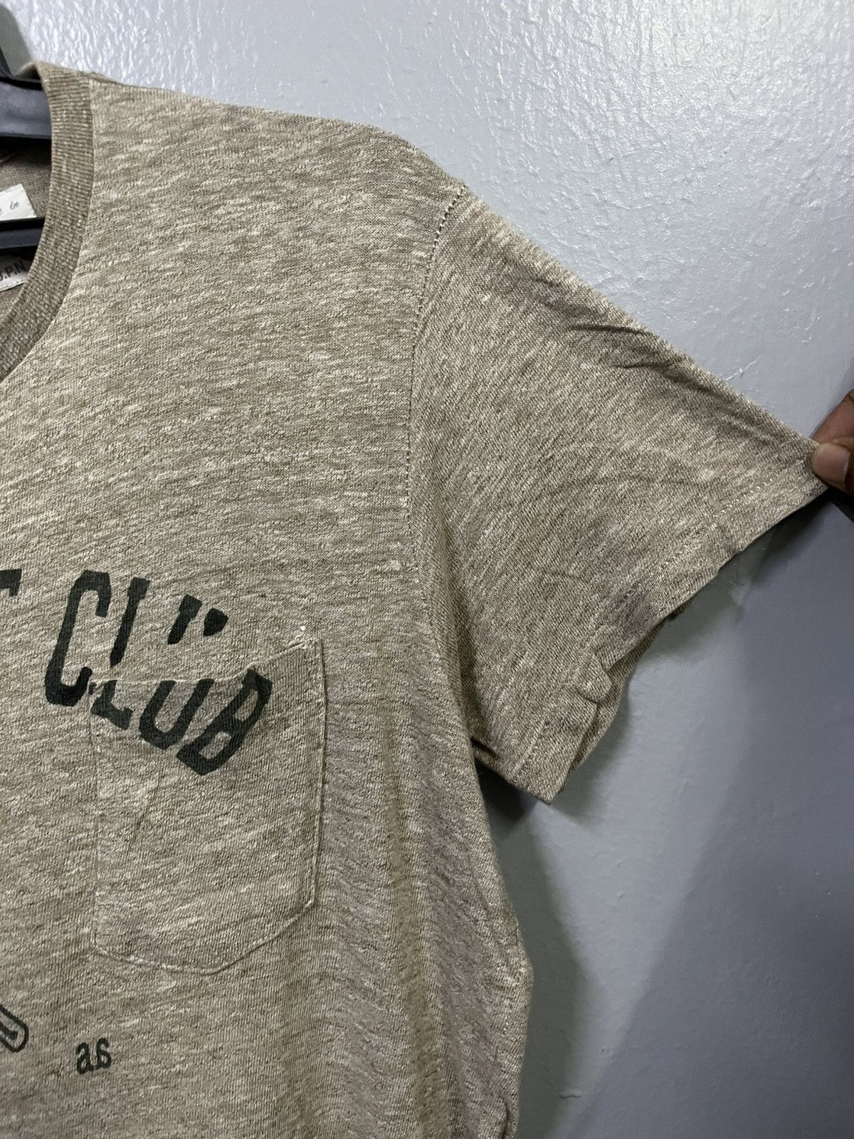American Apparel VINTAGE AMERI BOAT CLUB POCKET TEE Size US M / EU 48-50 / 2 - 10 Thumbnail