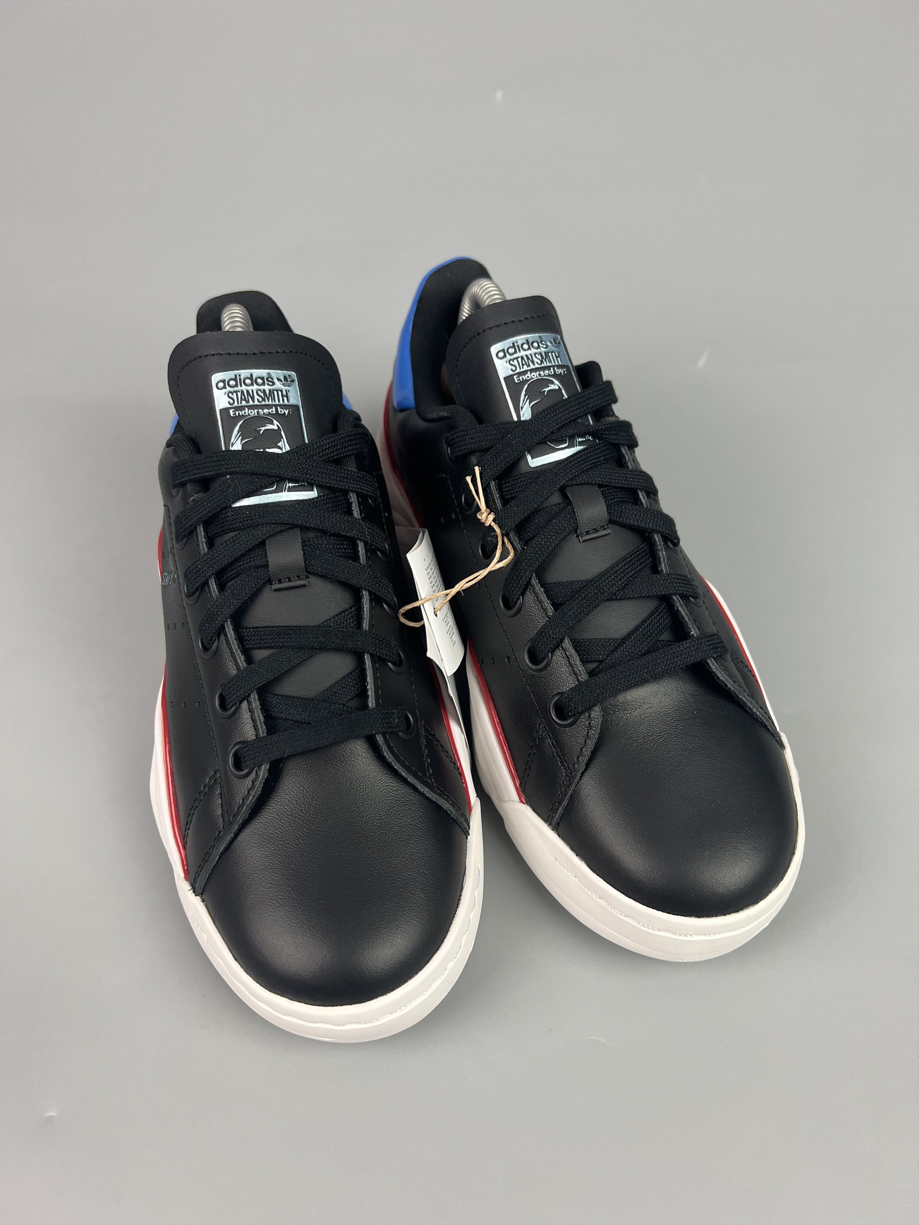 Black Stan Smith Trainers Size ADIDAS ORIGINALS STAN SMITH BLACK