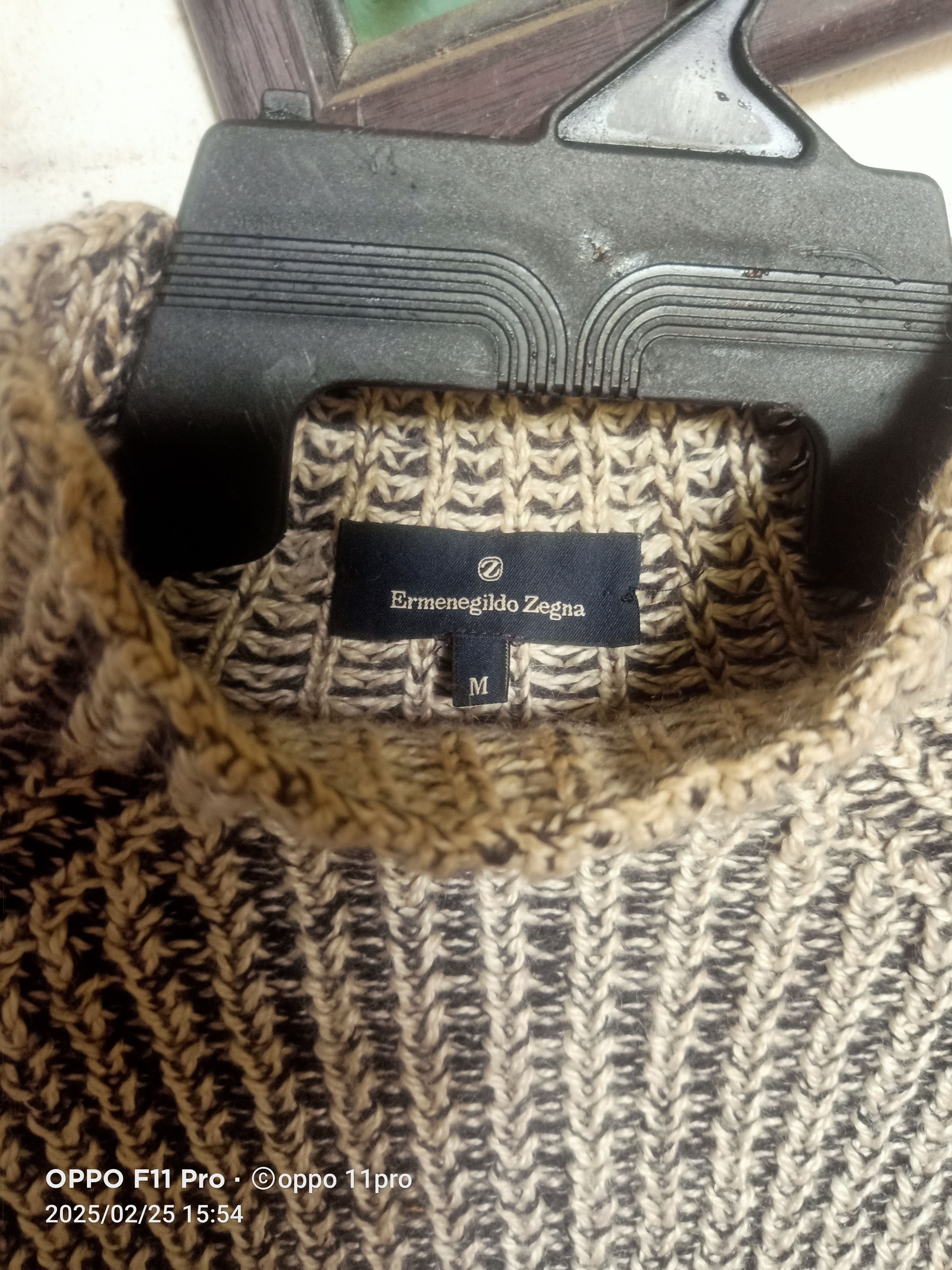 Ermenegildo Zegna Ermenegildo Zegna Sweatshirt CrewNeck Mohair Size US M / EU 48-50 / 2 - 1 Thumbnail