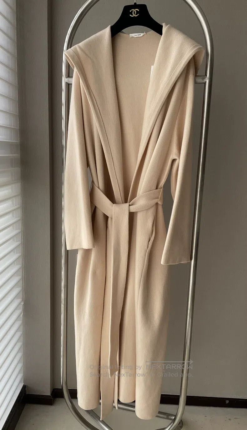 The Row The Row Cashmere Nude Wool Robe Size S / US 4 / IT 40 - 1 Thumbnail
