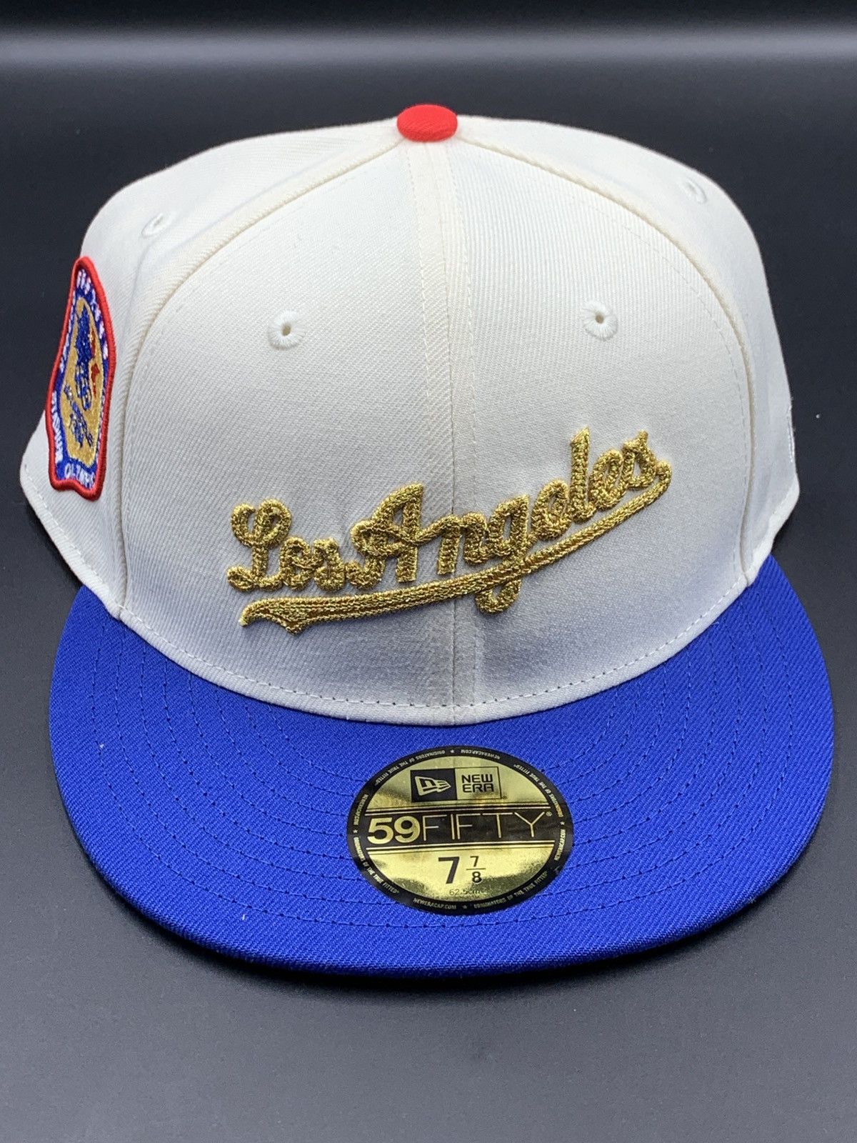 New Era LOS ANGELES DODGERS 1984 OLYMPIC OFF WHITE SIZE 7 7/8 Size ONE SIZE - 2 Thumbnail
