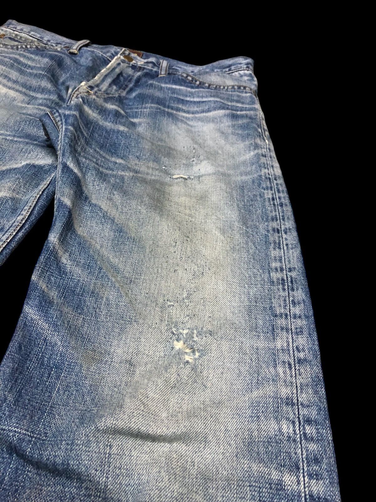 Japanese Brand STEAL‼️‼️RNA SYNDROME DISTRESSED DENIM Size US 31 - 9 Thumbnail