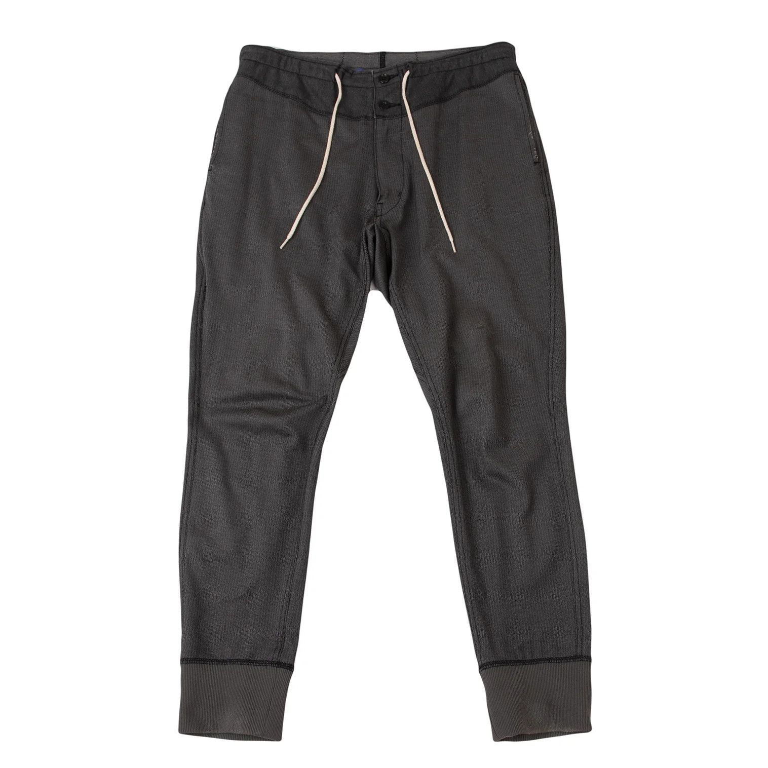 Junya Watanabe Cotton Patchwork Design Pants in Gray M Size US 34 / EU 50 - 1 Thumbnail