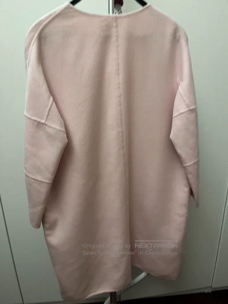 Jil Sander Jil Sander size 32 Pink cashmere coat Size S / US 4 / IT 40 - 2 Thumbnail