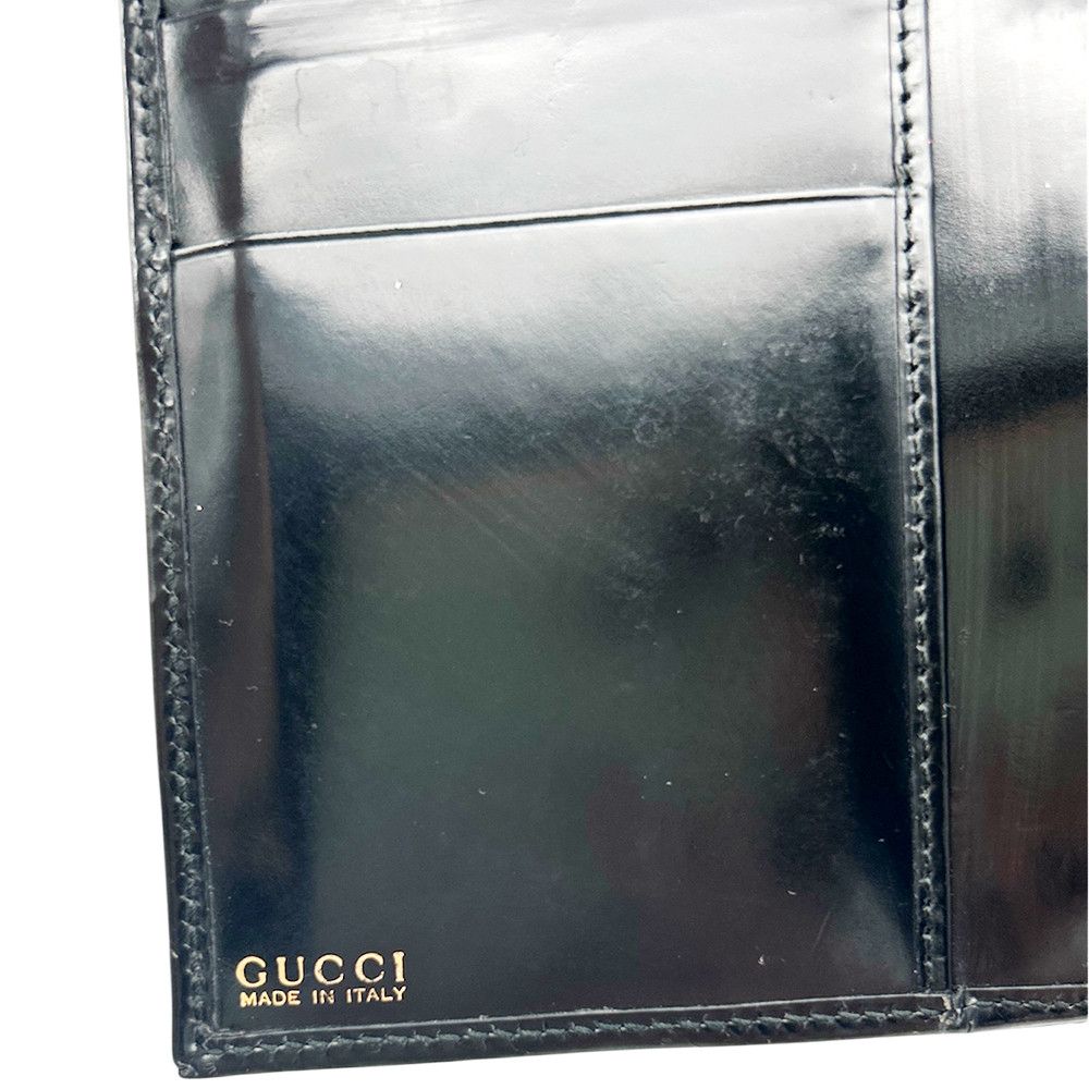 Gucci GUCCI Long Wallet Black Unisex Size ONE SIZE - 16 Thumbnail