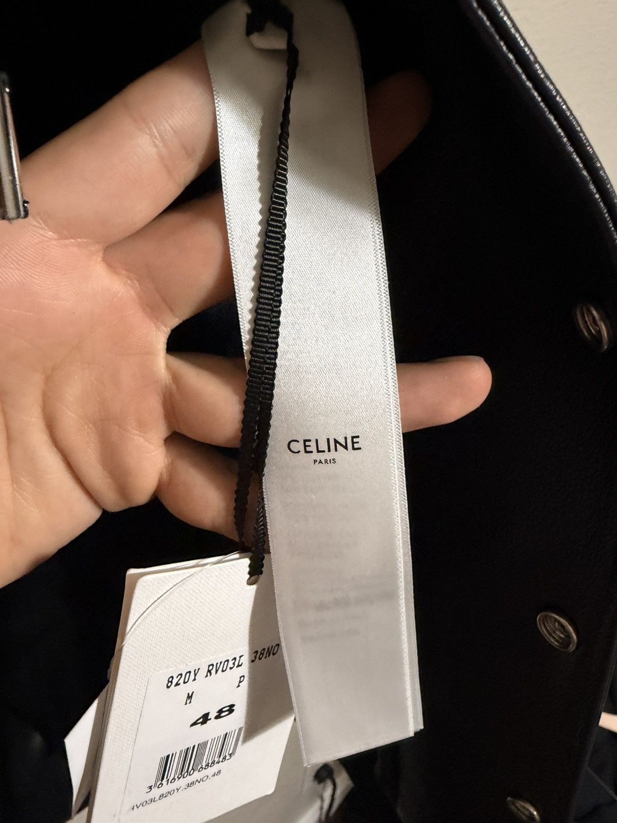 Celine Celine Hooded Leather Bomber Size US M / EU 48-50 / 2 - 7 Thumbnail