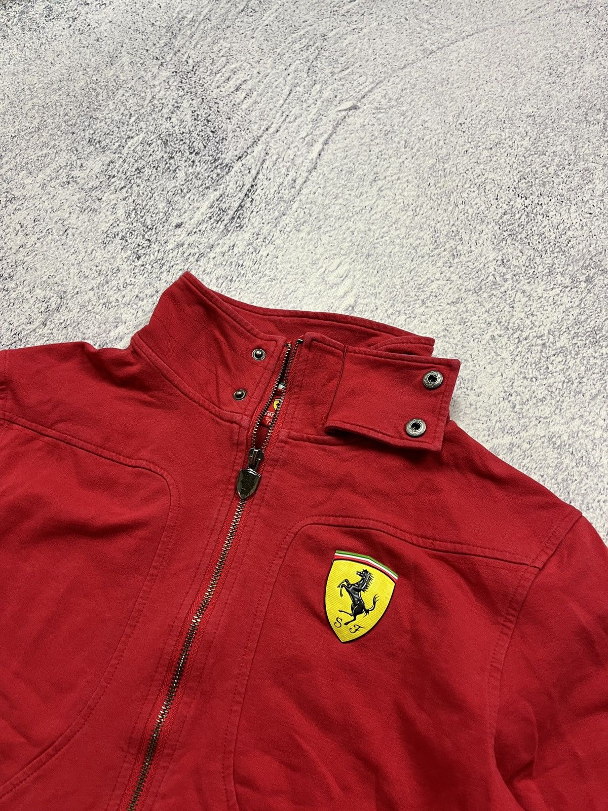Ferrari × Vintage Vintage Ferrari Racing Jacket Track Marlboro F1 Schumacher Size M / US 6-8 / IT 42-44 - 6 Thumbnail