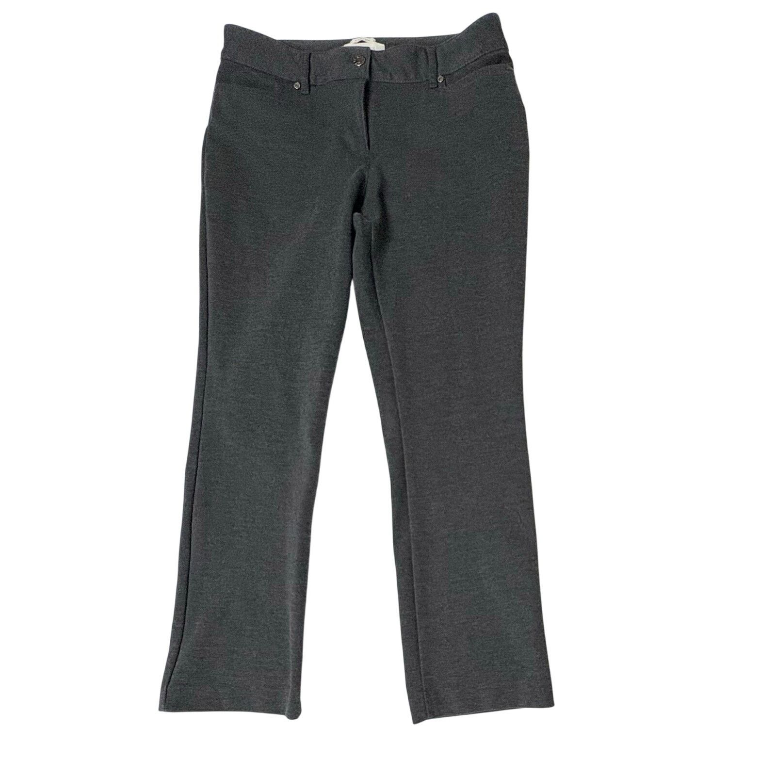 Other Talbots Signature Petites Stretch Pants 6P Gray Normcore Size 28" / US 6 / IT 42 - 1 Thumbnail