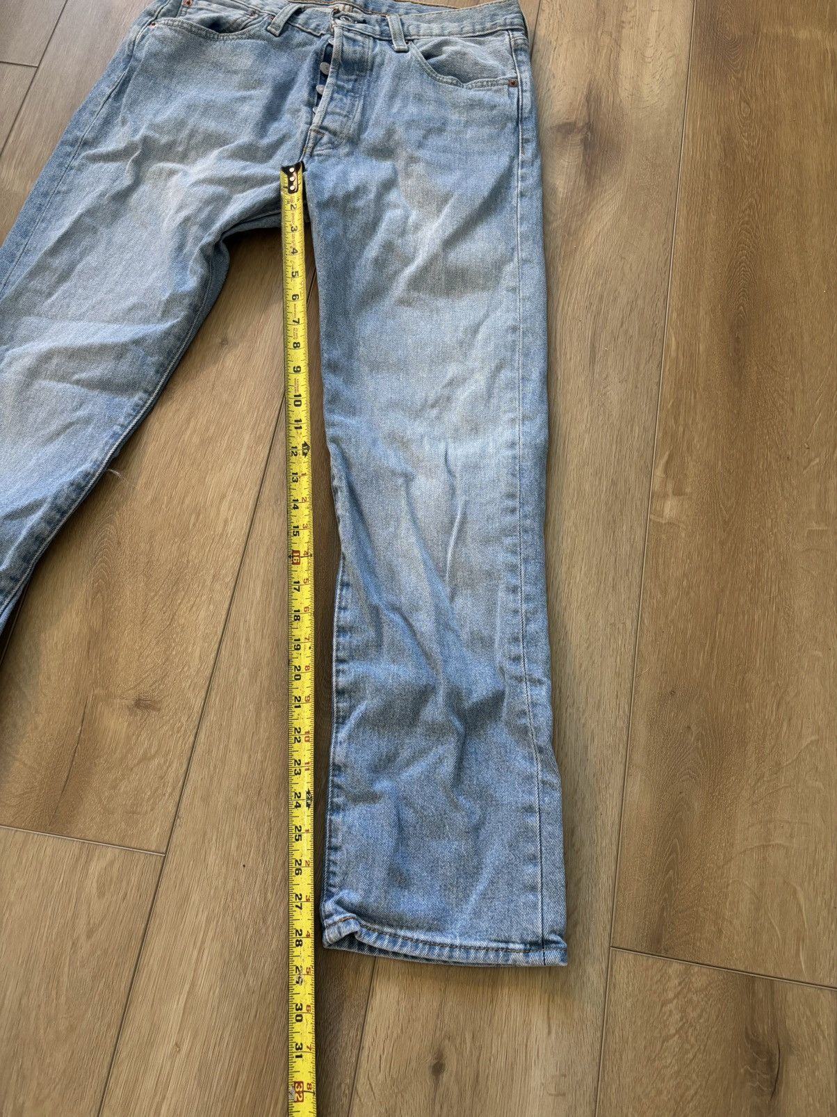 Levi's Levis 501 light blue jeans Size US 31 - 4 Thumbnail