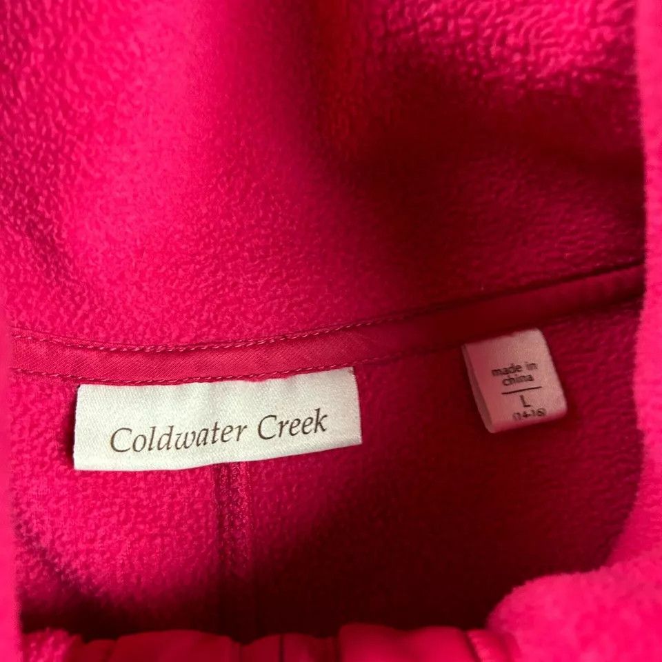 Coldwater Creek Coldwater Creek Sweatshirt Womens Large 14-16 Full Zip Size L / US 10 / IT 46 - 3 Thumbnail