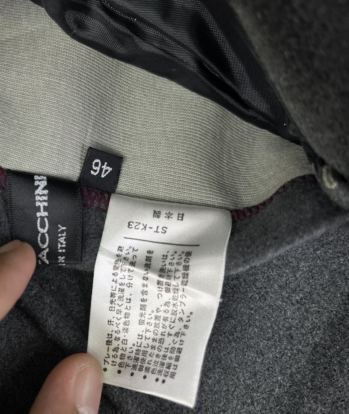 Japanese Brand Sergio Tacchini Grey Jacket Size L / US 10 / IT 46 - 8 Thumbnail