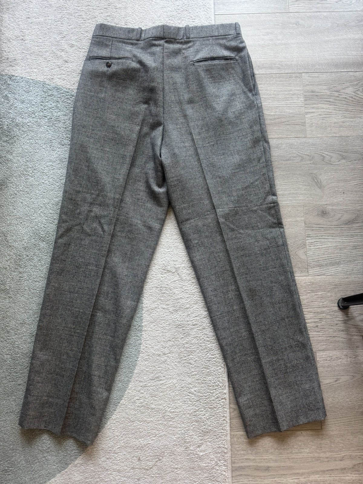 Vintage Bonwit Teller Vintage Wool Plaid Pants Size US 34 / EU 50 - 4 Thumbnail