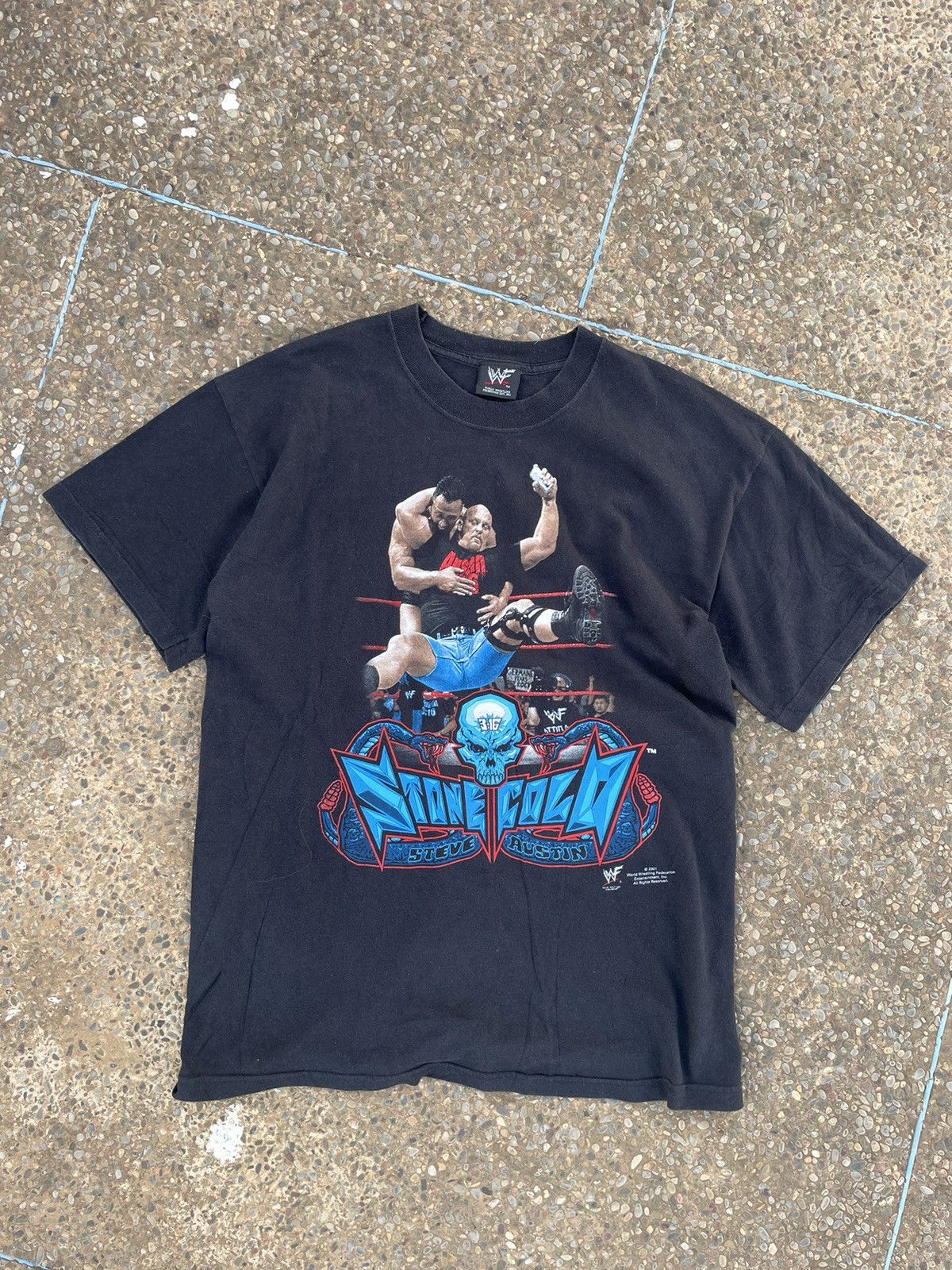 Vintage Vintage Stone Cold Steve Austin Tee Size US L / EU 52-54 / 3 - 2 Thumbnail