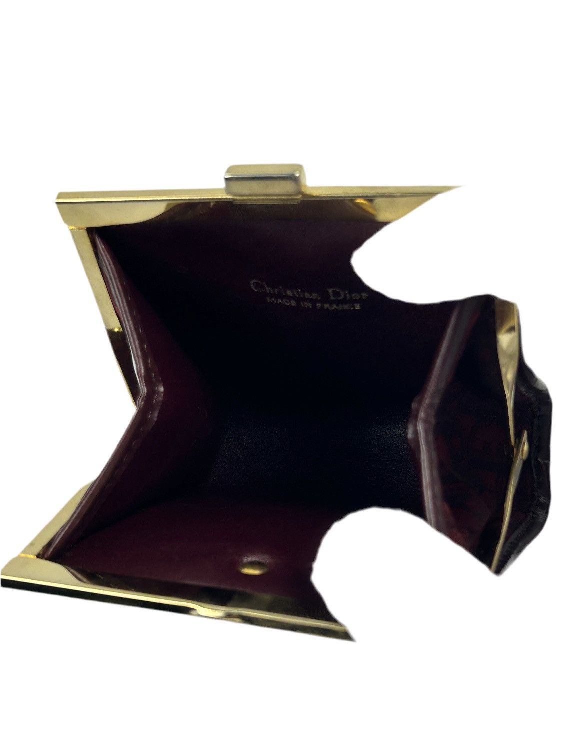 Dior Dior Red Trotter Leather Coin Pouch Size ONE SIZE - 3 Thumbnail