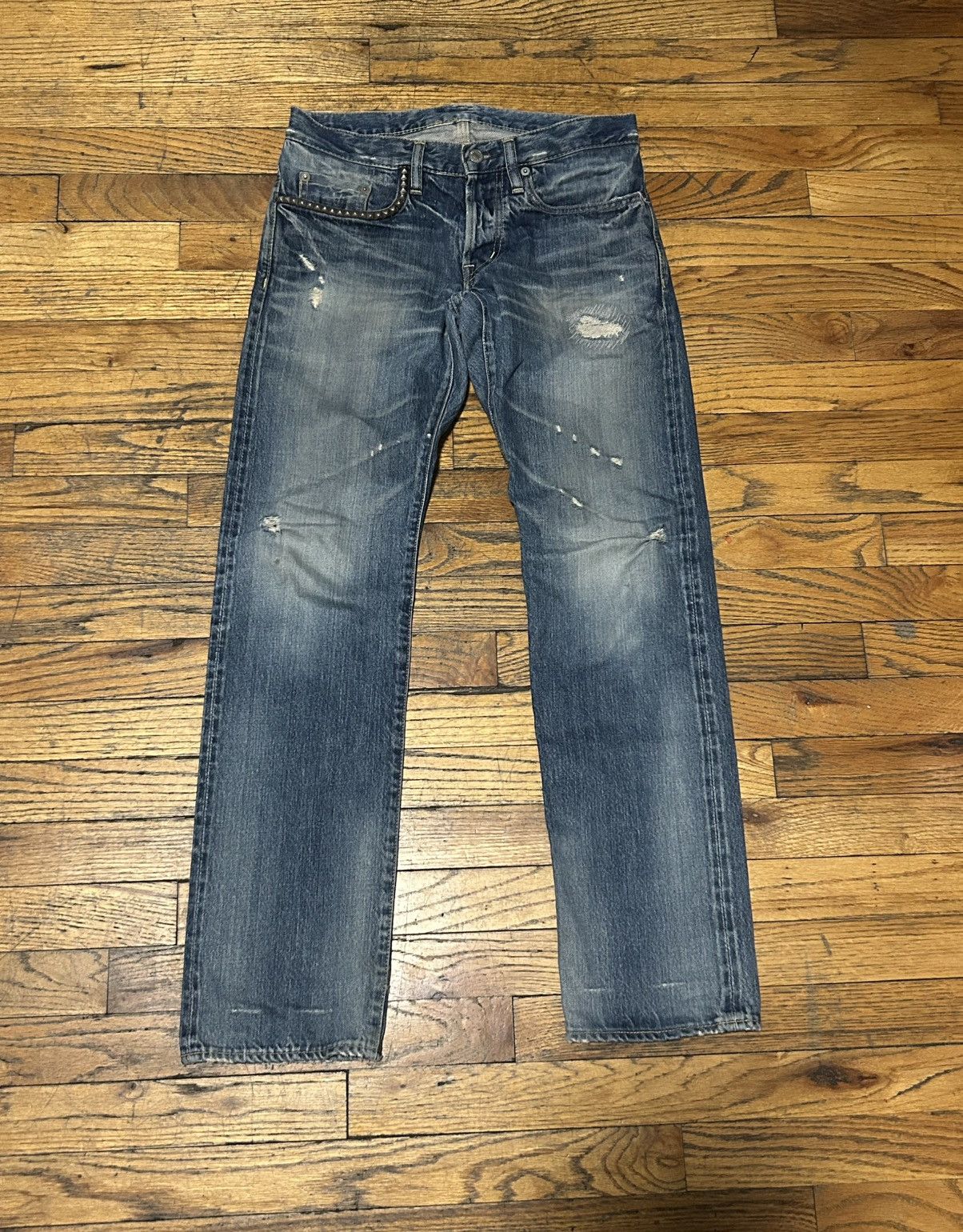 Hysteric Glamour Studded Jeans