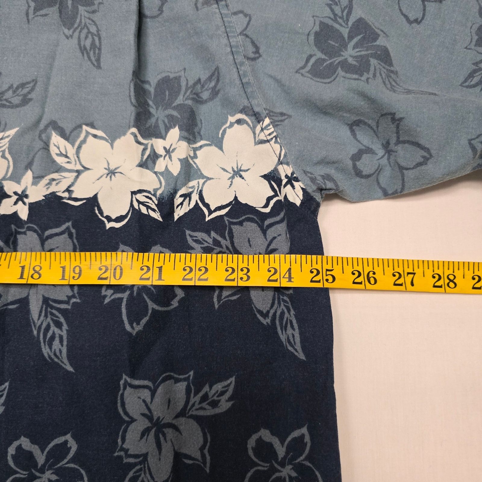 Cherokee × Vintage Floral Hawiian Cherokee XL Flower Tropical Beach Blue Shirt Size US XL / EU 56 / 4 - 10 Thumbnail