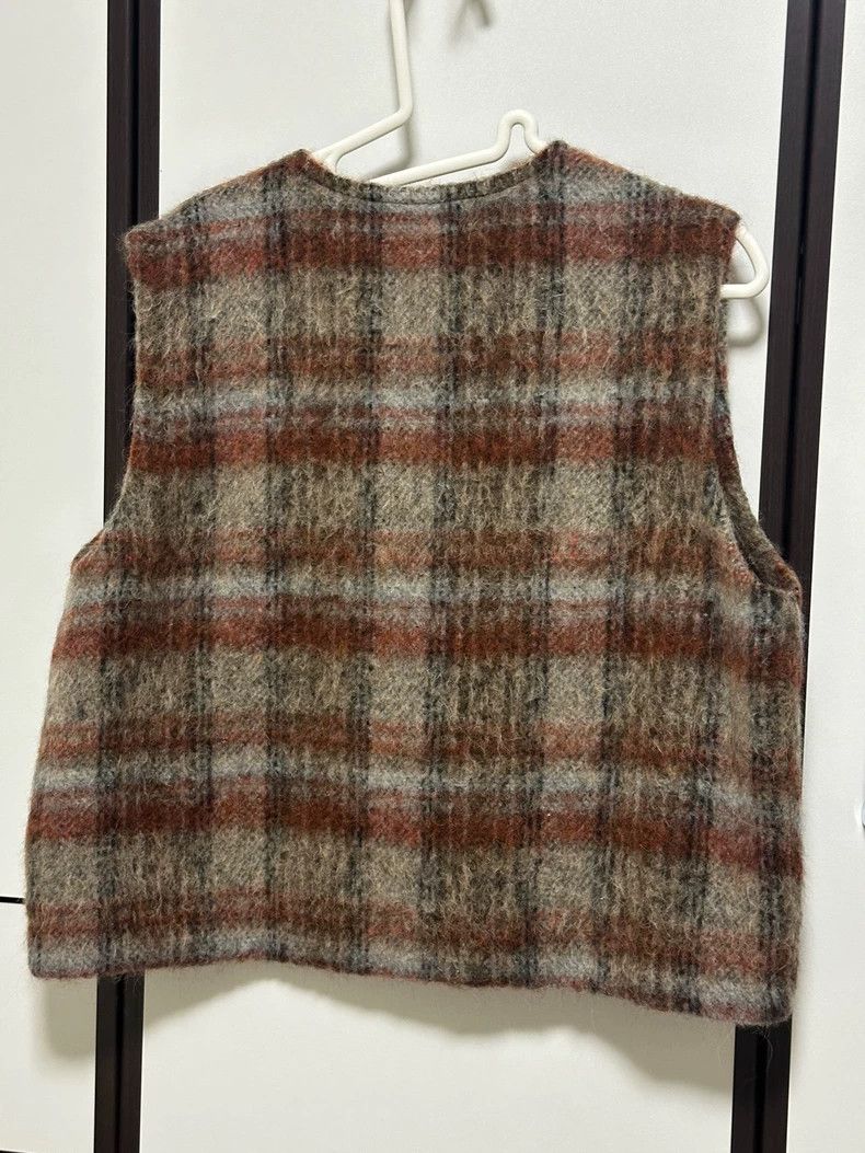 Our Legacy Our Legacy size48 Brown striped horsehair vest Size US XS / EU 42 / 0 - 2 Thumbnail
