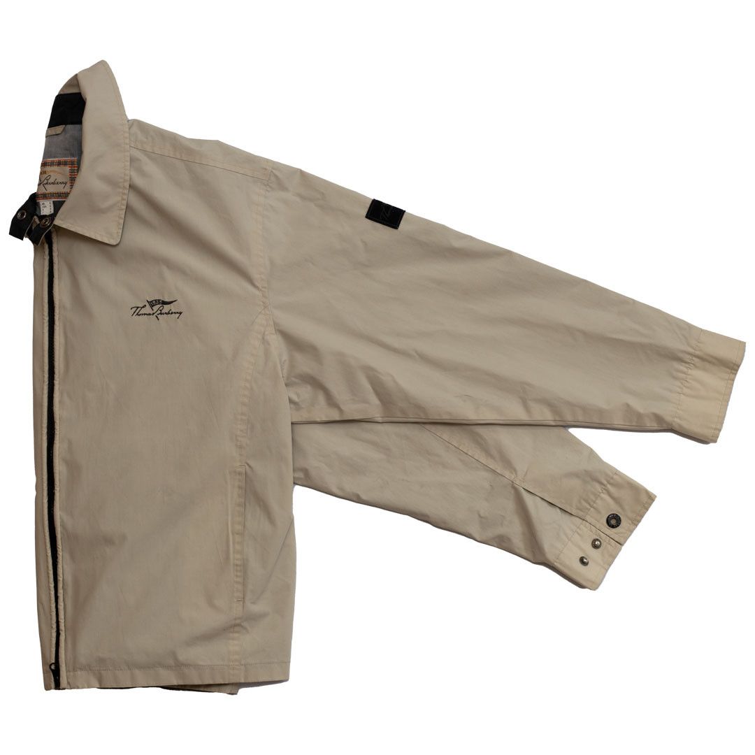 Burberry Burberry - Lightweight Harrington Jacket - Biege - M Size US M / EU 48-50 / 2 - 2 Thumbnail