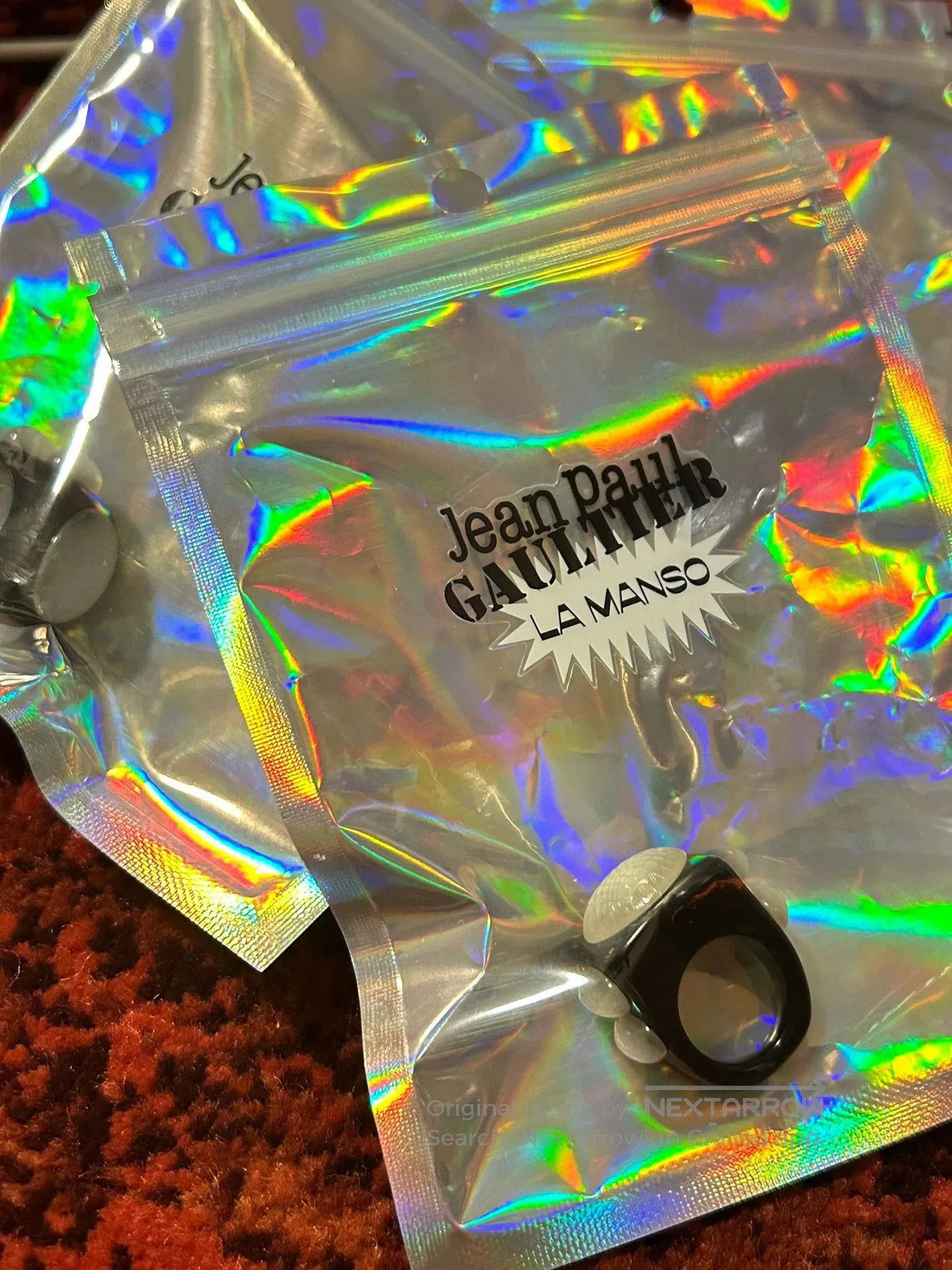 Jean Paul Gaultier Jean Paul Gaultier Acrylic ring. Size ONE SIZE - 4 Thumbnail