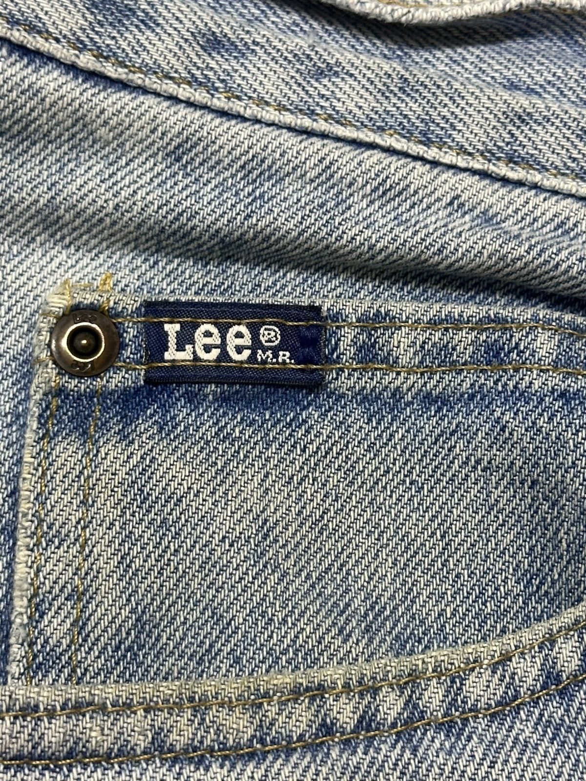 Lee Lee Distressed Jeans With Baggy Loose Style With Faded Wash Size US 30 / EU 46 - 11 Thumbnail