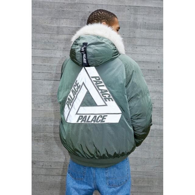 Palace Palace P-2B Short Parka Green Reflective FW18 Size US L / EU 52-54 / 3 - 8 Thumbnail