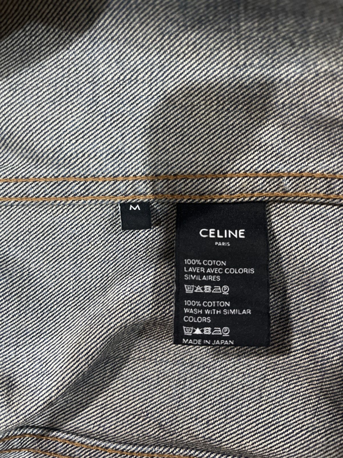 Celine Celine Denim Trucker Jacket Size US M / EU 48-50 / 2 - 7 Thumbnail