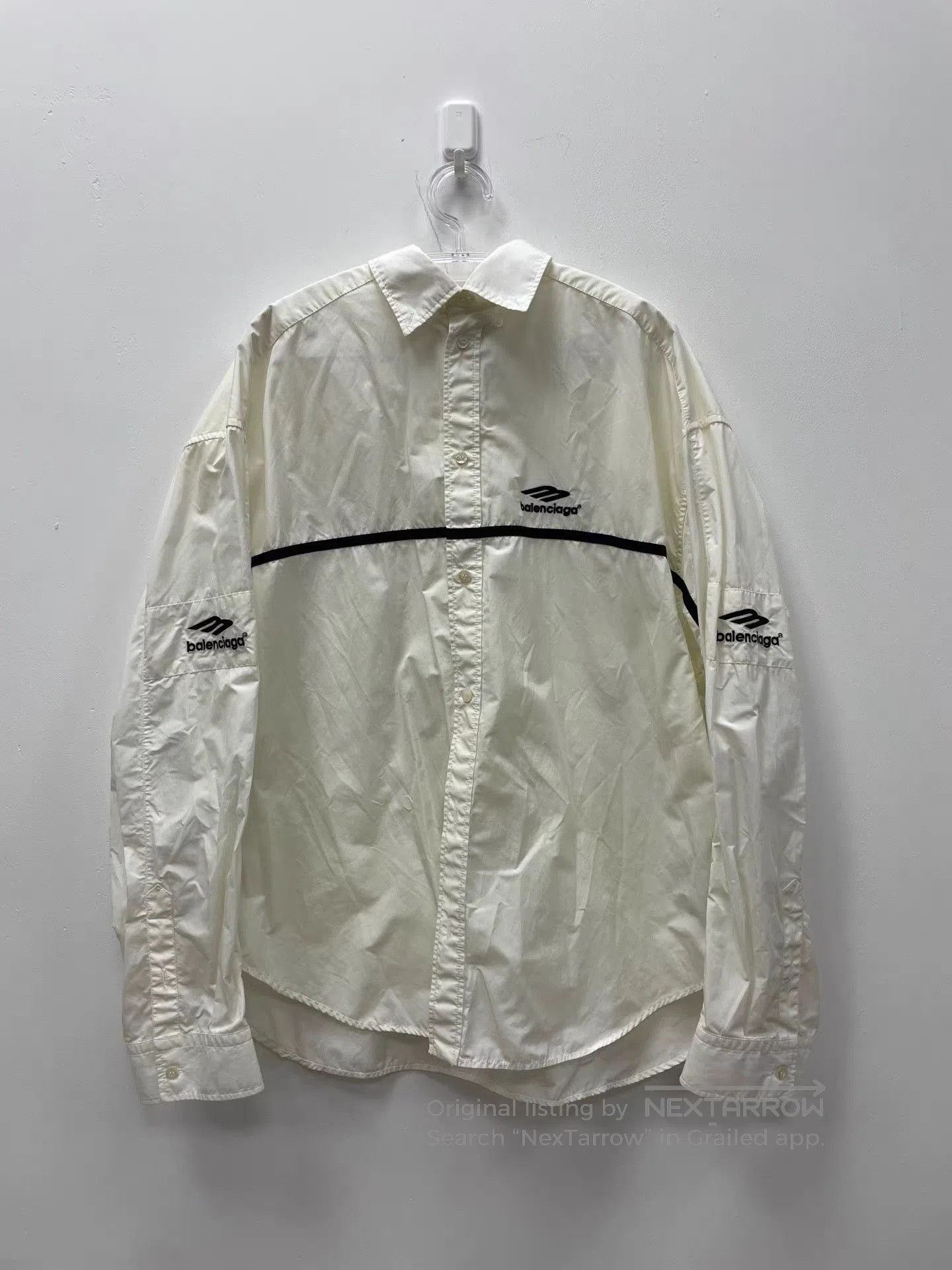 Balenciaga White Long. Size US M / EU 48-50 / 2 - 1 Thumbnail