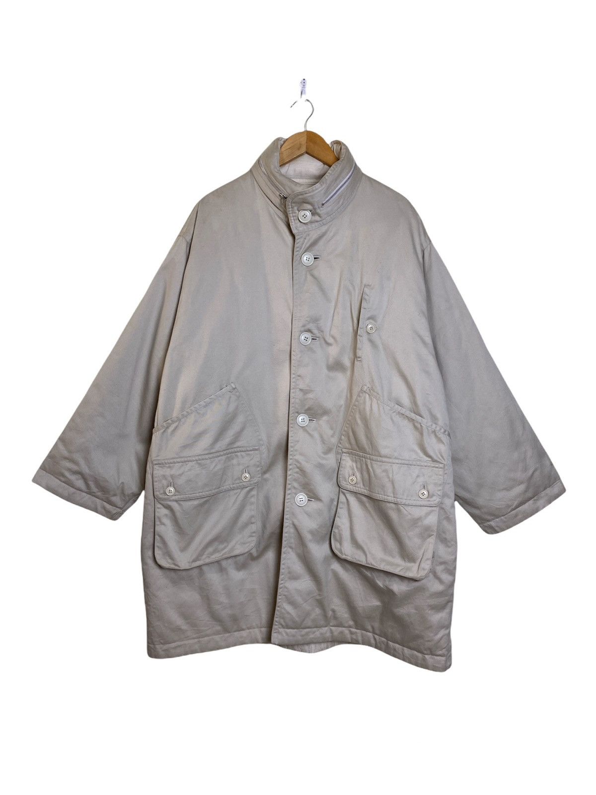 Issey Miyake Vintage Issey Sport ISSEY MIYAKE Reversible Long Jacket Size US XL / EU 56 / 4 - 2 Thumbnail